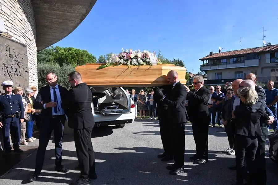 Il funerale di Nerina Fontana a Sirmione