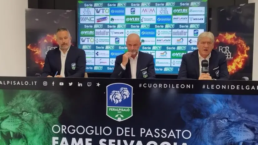 Fabio Piantoni, Pietro Lodi e Felice Tufano per la Feralpisalò giovanile