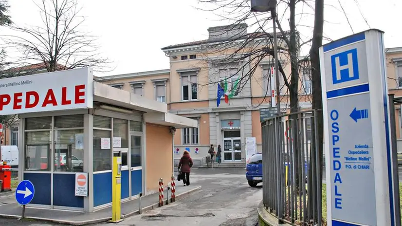 L'ingresso dell'ospedale di Chiari - Foto New Eden Group © www.giornaledibrescia.it