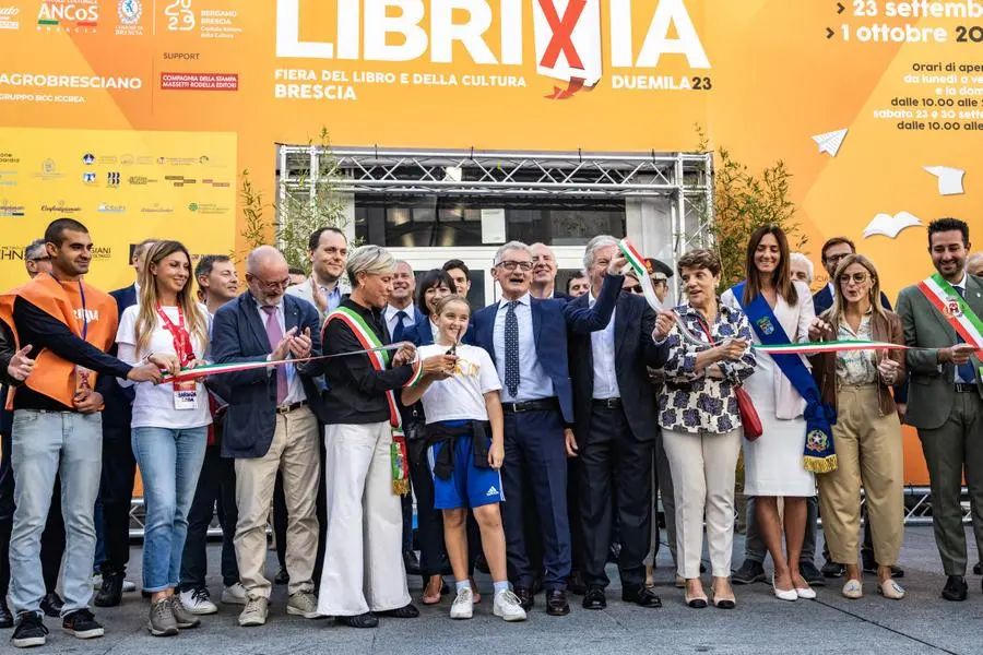 Librixia, l'inaugurazione dell'edizione 2023