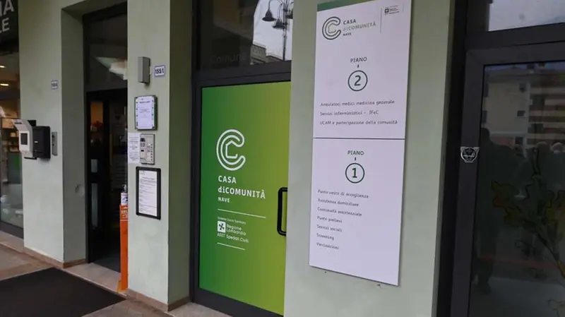 L'ingresso della Casa di Comunità di Nave © www.giornaledibrescia.it