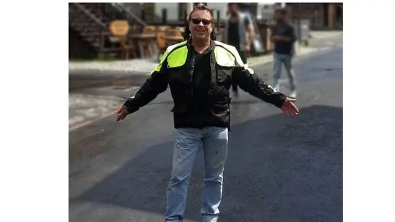 Il paziente, Stefano Saura, dopo alcuni mesi dall'intervento