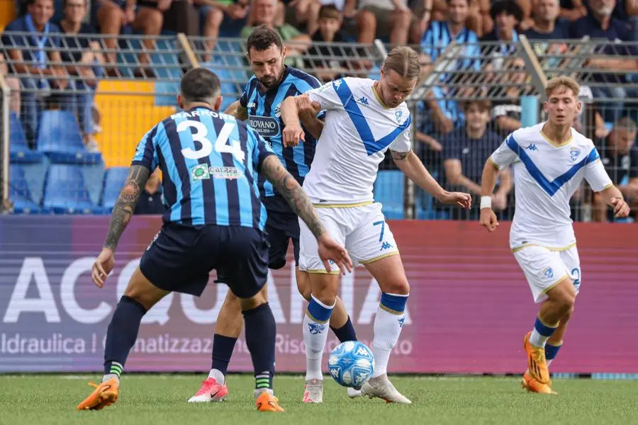 Calcio, serie B: Lecco-Brescia 0-1 (primo tempo)