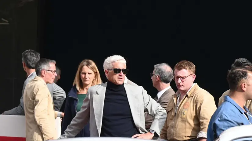Patrick Dempsey in piazza Vittoria