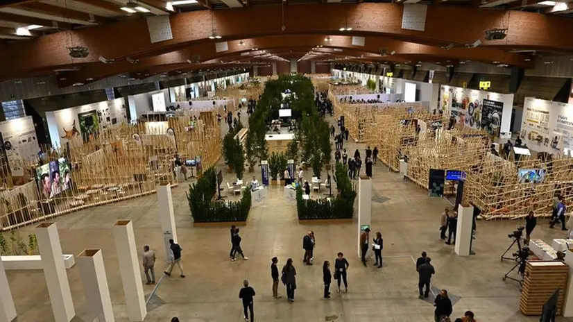 Una foto dall'alto durante Futura Expo 2022 - Foto New Reporter Favretto © www.giornaledibrescia.it