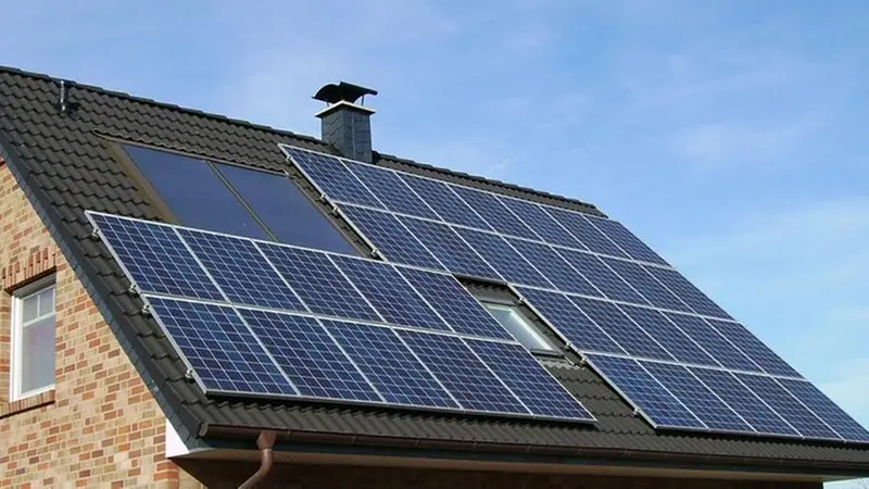 Un impianto fotovoltaico - © www.giornaledibrescia.it