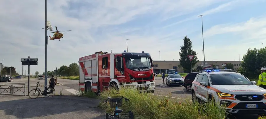 L'incidente a Calvisano