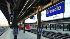 Uno scorcio della stazione di Brescia