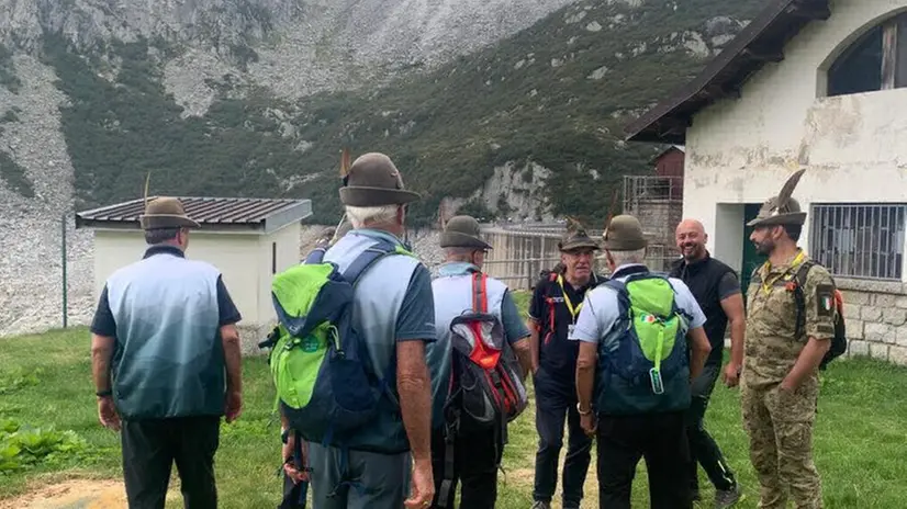 Gli alpini dell'Ana a Saviore