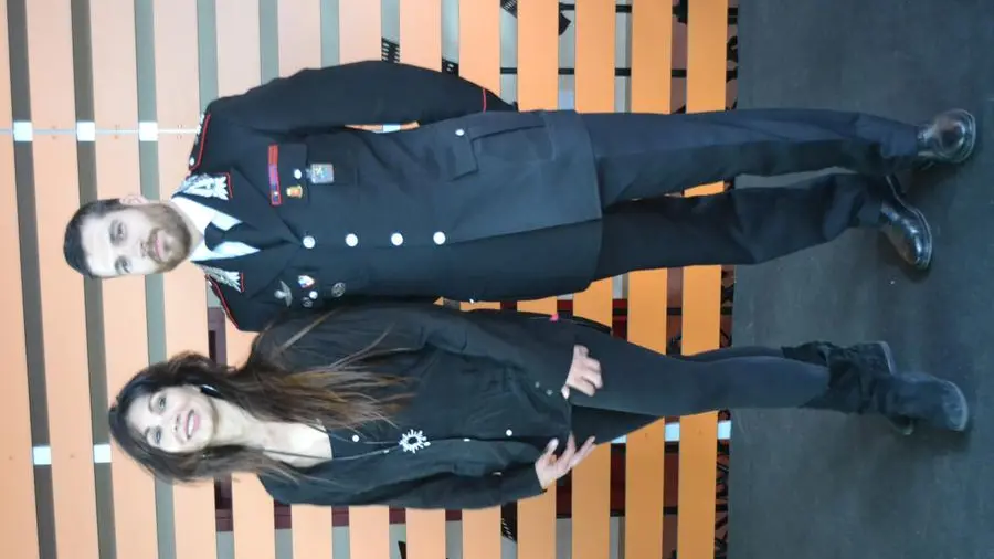 Luisa Corna e Stefano Giovino