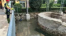 I danni del temporale a Desenzano