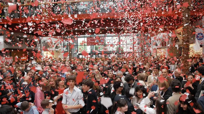 CRONACA BRESCIA INAUGURAZIONE NUOVO CENTRO COMMERCIALE FRECCIA ROSSA PER REDAZIONE CRONACA 21/04/2208 MARCO ORTOGNI FOTO EDEN BRESCIA-