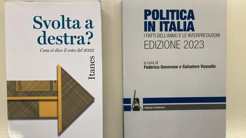 Le copertine di Svolta a destra? e Politica in Italia