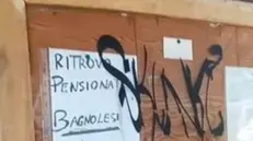 Vandali in azione nella sede dei pensionati a Bagnolo