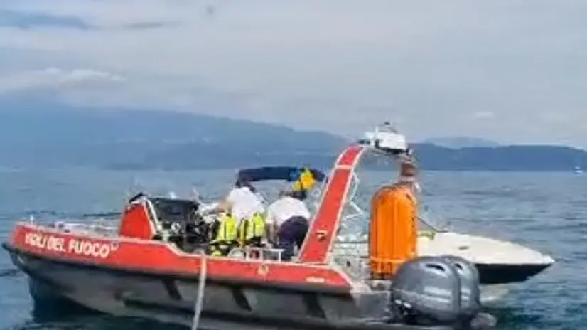 L'intervento della Guardia costiera