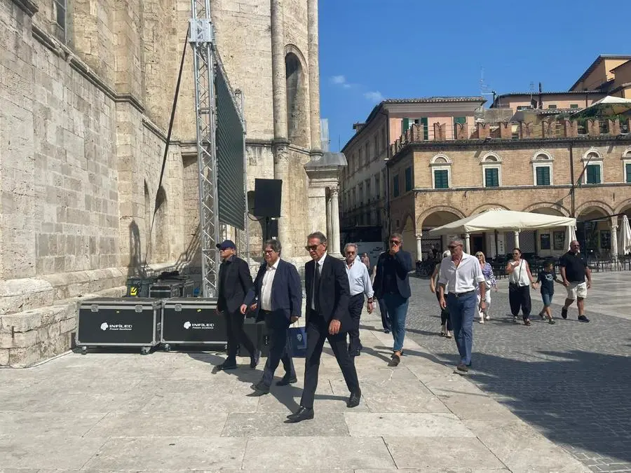 I funerali di Carlo Mazzone ad Ascoli