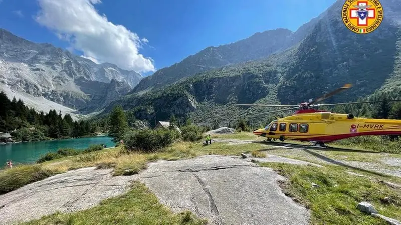 Il Soccorso alpino in quota