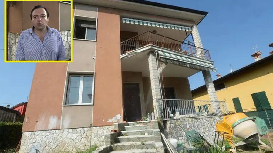 La villetta di via Ugolini in città teatro del duplice omicidio - © www.giornaledibrescia.it