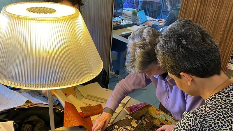 A Concesio si cuce o rammenda insieme e si impara come si fa