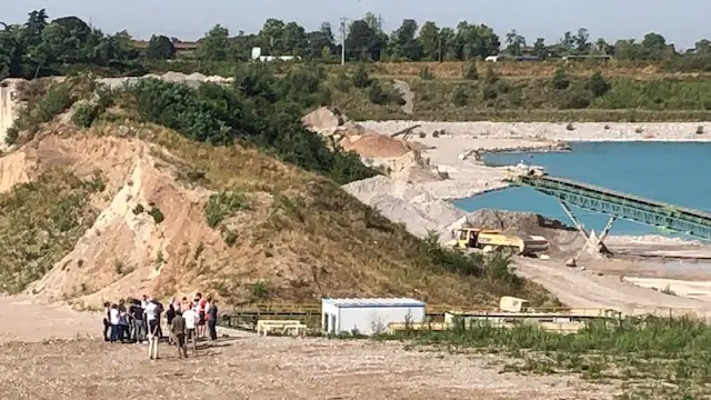 Una panoramica dell’«Ambito territoriale esteso» (Ate) 19, dove la società La Castella vuole realizzare la nuova discarica - Foto © www.giornaledibrescia.it