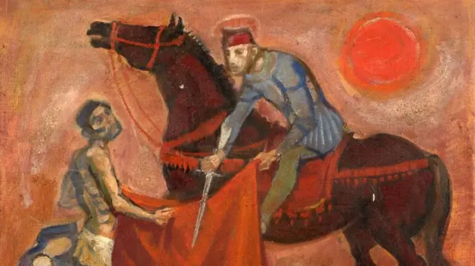 «San Martino e il Povero» di Trento Longaretti
