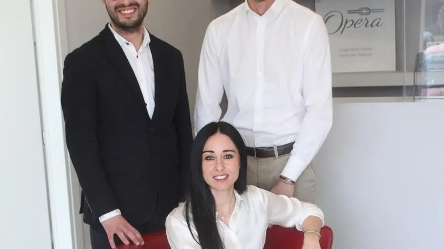 La presidente Valentina Boldini con i consiglieri Ciro Marrazzo (a sinistra) e Stefano Albelli