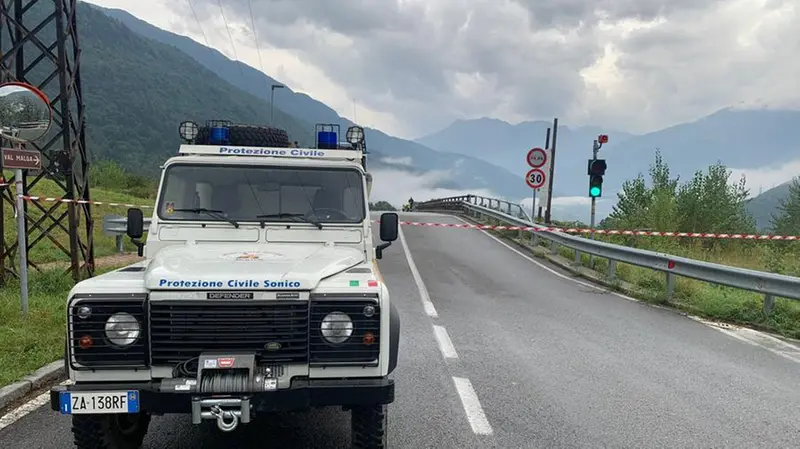 Protezione Civile a Rino di Sonico - © www.giornaledibrescia.it