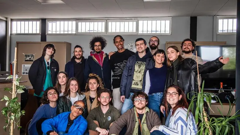 Alcuni soci dell'associazione Line Culture