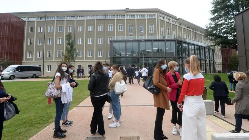 La sede dell’Università Cattolica di Brescia in via Garzetta, a Mompiano - Foto © www.giornaledibrescia.it