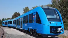 Uno dei futuri treni a idrogeno - Foto © www.giornaledibrescia.it