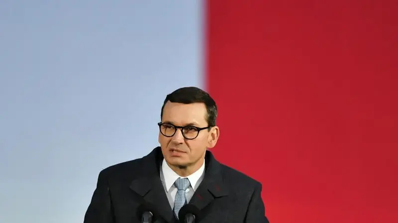 Il premier polacco Mateusz Morawiecki - Foto Epa © www.giornaledibrescia.it