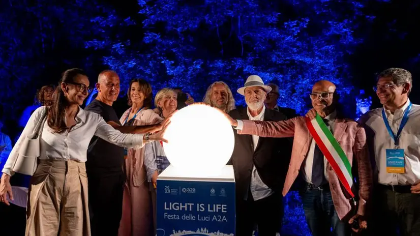 Le luci di «Light il life» si sono accese a Montisola