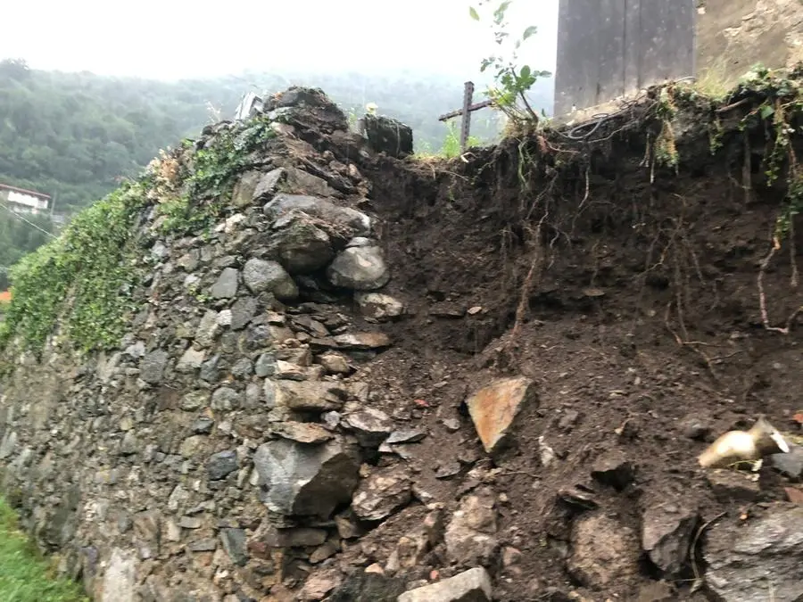 Maltempo e alberi abbattuti in Valcamonica