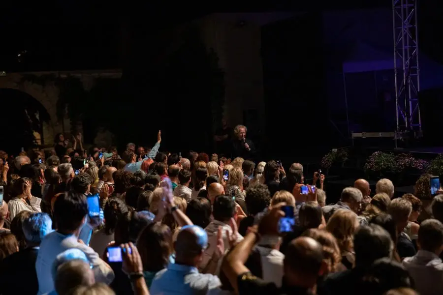Concato in concerto per la prima volta al Vittoriale