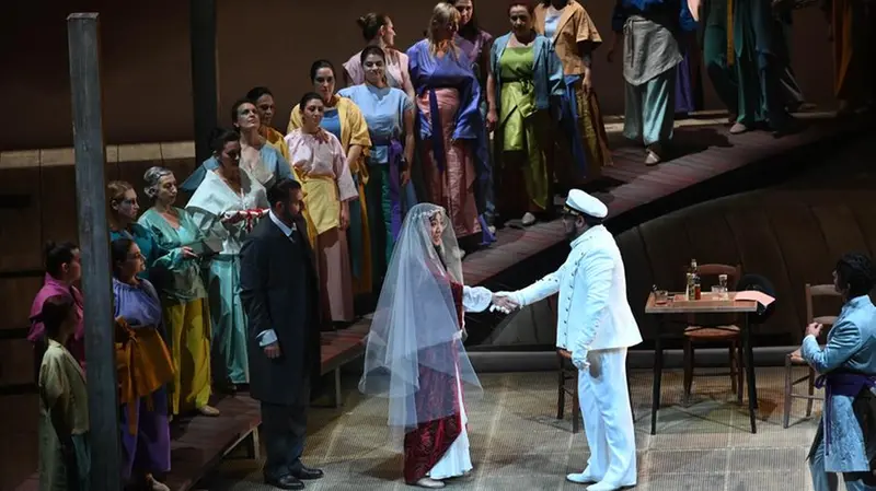 SPETTACOLI BRESCIA TEATRO GRANDE BUTTERFLY PROVA GENERALE 1 ATTO NELLA FOTO SCENA  17/06/2023 newreporter©favretto