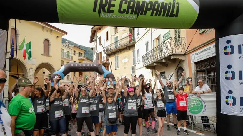 La mezza maratona Ivars Tre Campanili a Vestone