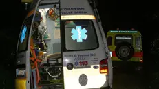 Le operazioni di soccorso di Francesco Paganoni nell'agosto 2011 - © www.giornaledibrescia.it