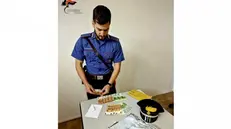 Le banconote false sequestrate dai Carabinieri