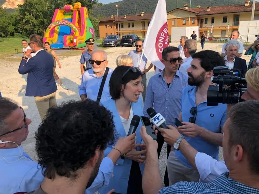 Elly Schlein a Botticino per la Festa dell'Unità della Valverde