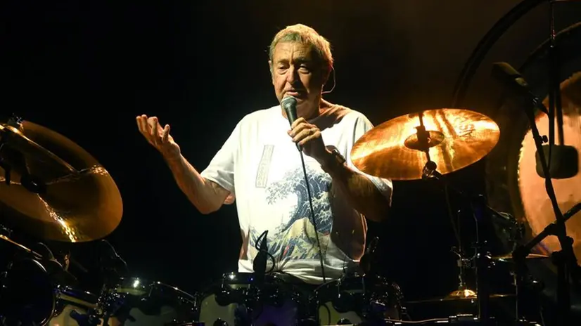 Nick Mason al Vittoriale di Gardone Riviera
