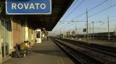 In una foto d'archivio, la stazione di Rovato