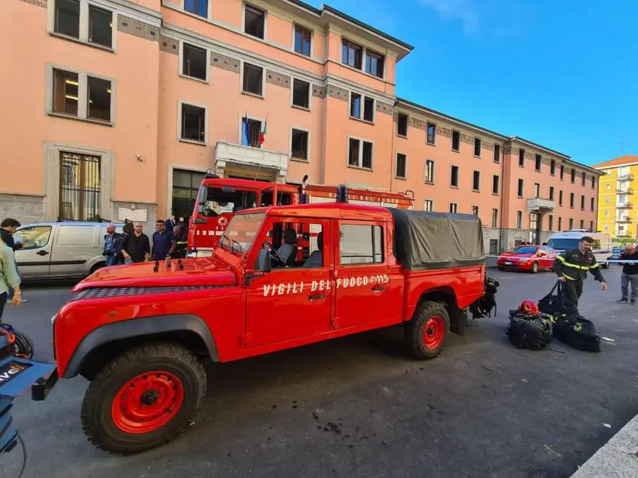 Gravissimo incendio in una Rsa di Milano