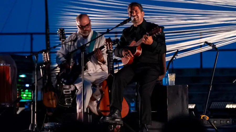 Il concerto di Alessandro Mannarino al Vittoriale