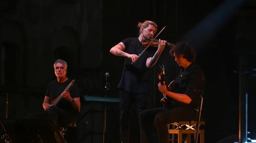 Garrett in concerto in piazza Loggia