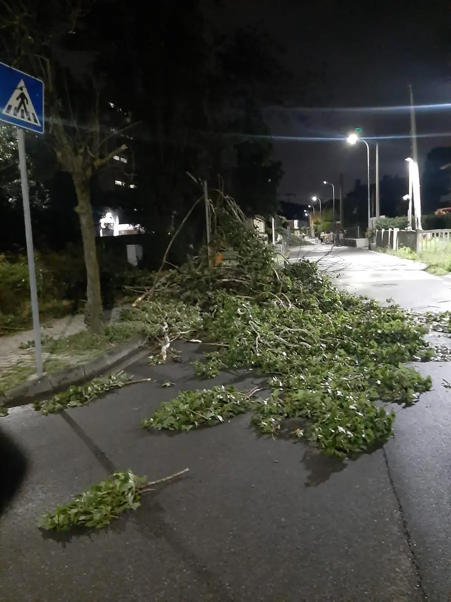 Tempesta e vento: gli interventi sul Sebino e in Franciacorta