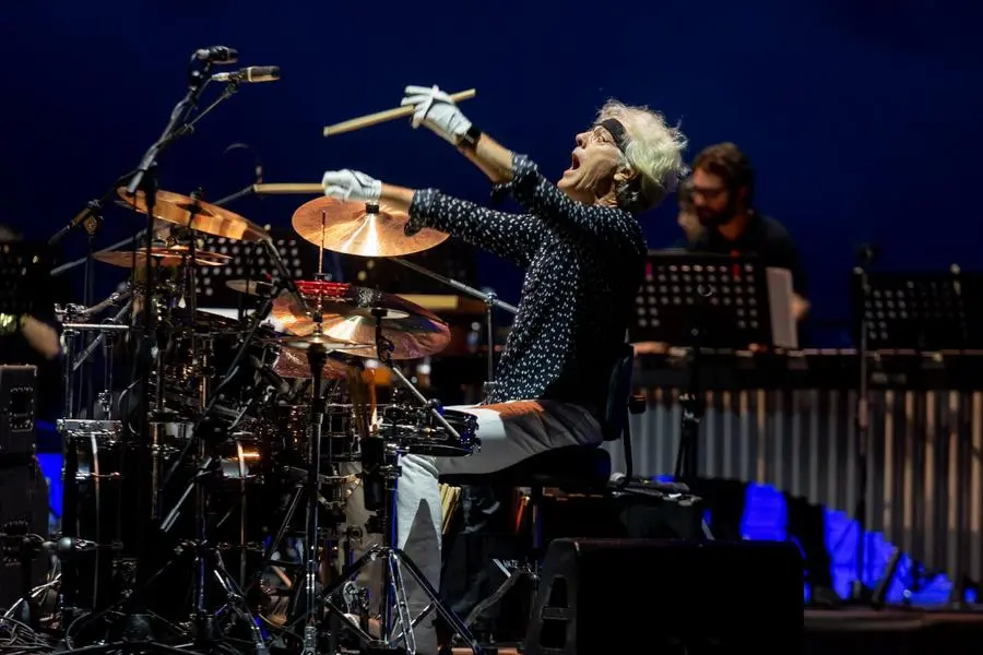 Stewart Copeland in concerto al Vittoriale