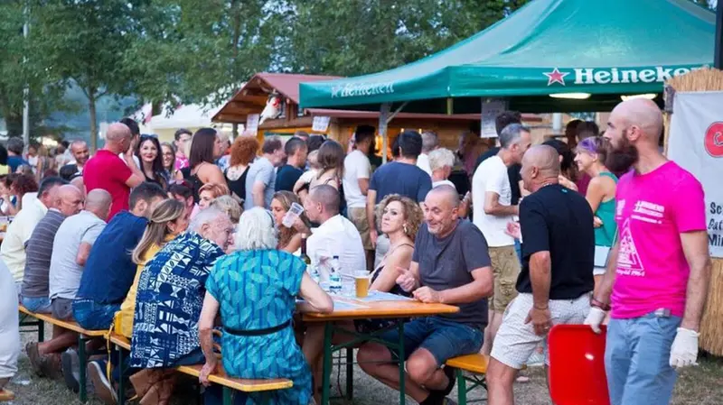 Foto di una passata edizione della festa di Sant'Anna