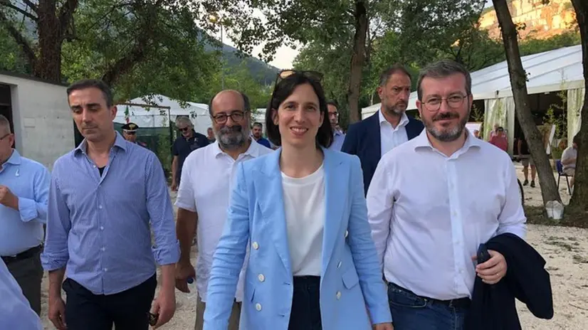 Elly Schlein a Botticino per la Festa dell'Unità della Valverde