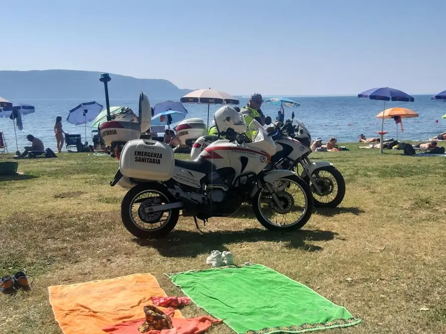 I soccorritori pronti ad affrontare l'estate sul lago di Garda