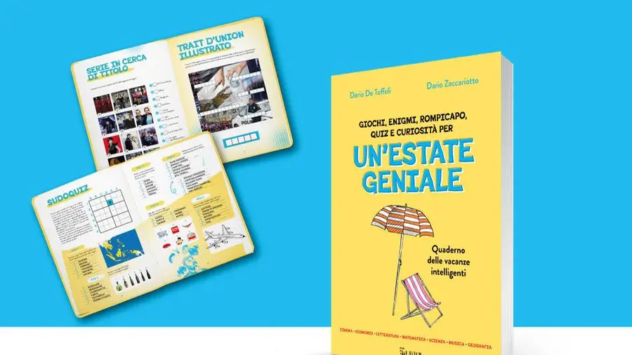 Il nuovo passatempo dell'estate? Il quaderno dei compiti delle vacanze per  adulti 